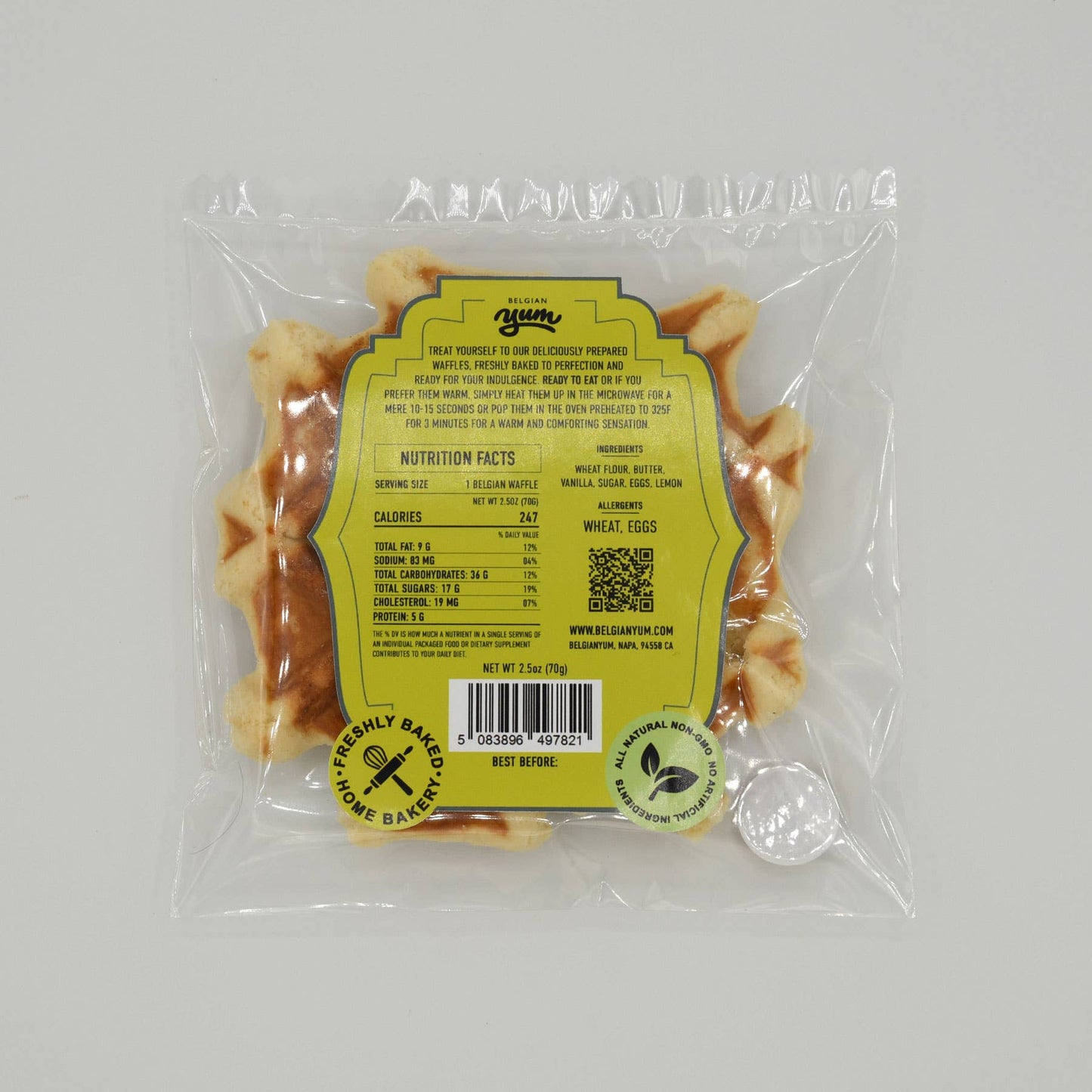 Belgian Waffle – Lemon
