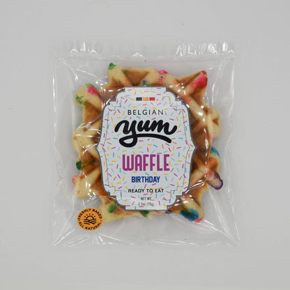 Belgian Waffle – Crunchy Birthday