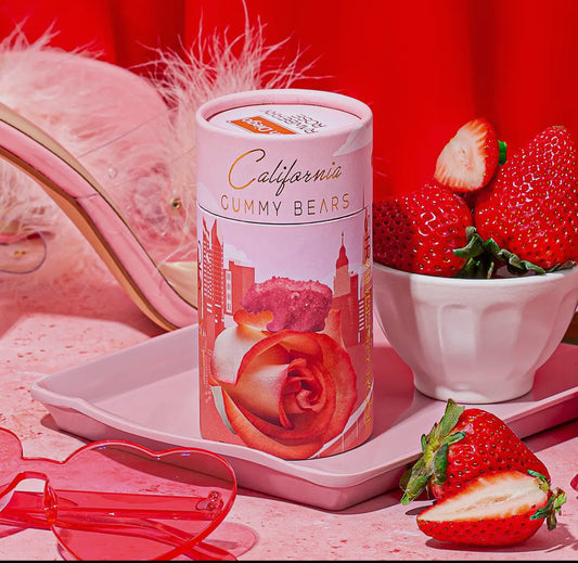 California Gummy Bears - Strawberry Rose
