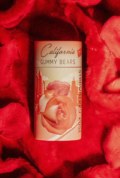 California Gummy Bears - Strawberry Rose