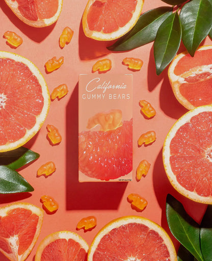 California Gummy Bears - Pink Grapefruit